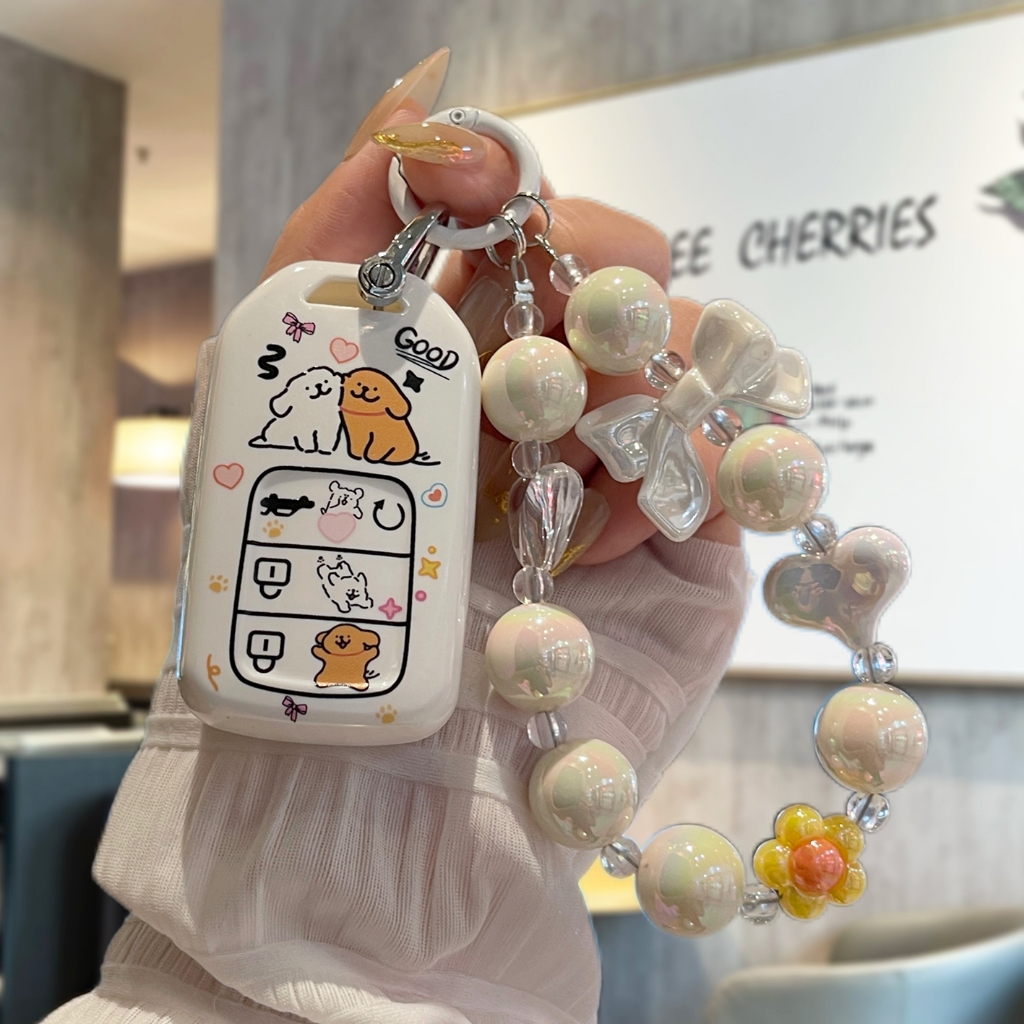 เคสกุญแจรถ HONDA City อุปกรณ์เสริมกุญแจอัจฉริยะเหมาะสําหรับ HONDA jazz/HR-V/CR-V/BR-V/city/civic Key Case - รูปที่ 2