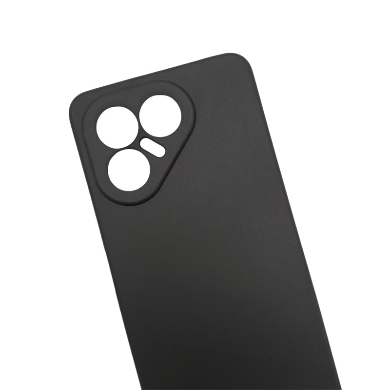 TECNO POVA 7 4G / POVA 7 NEO 4G / POVA 7 Ultra / POVA 7 5G ปลอกสีดําฝาครอบโทรศัพท์ TPU แบบนุ่ม