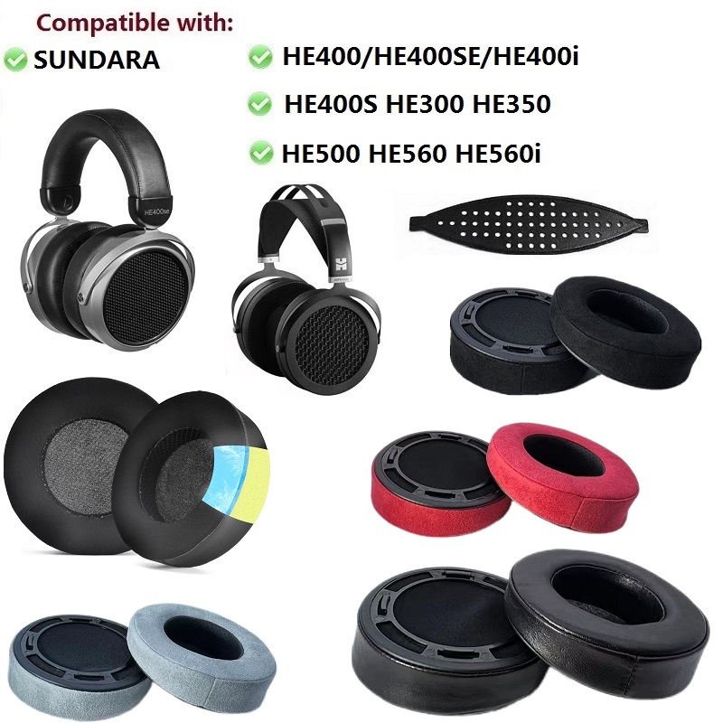 สําหรับ Hifiman SUNDARA HE400 HE400SE 400i 400s HE560 560i HE500 300 350 HE3 5 6 หูฟังเปลี่ยนแผ่นรอง