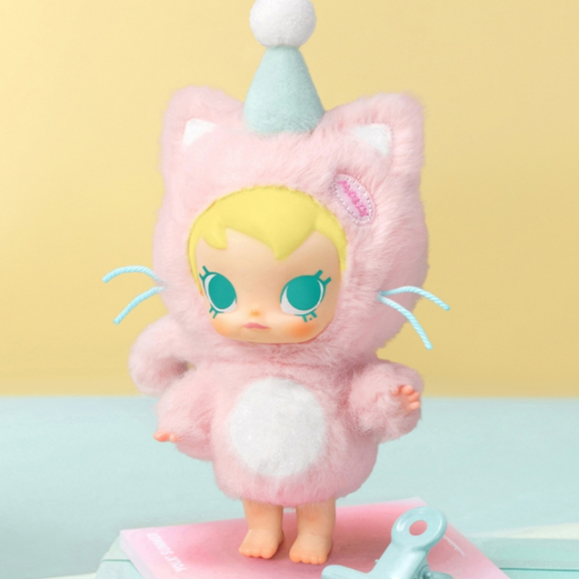 BABY MOLLY  Pocket Friends กล่องตาบอดจี้ตุ๊กตาไวนิล