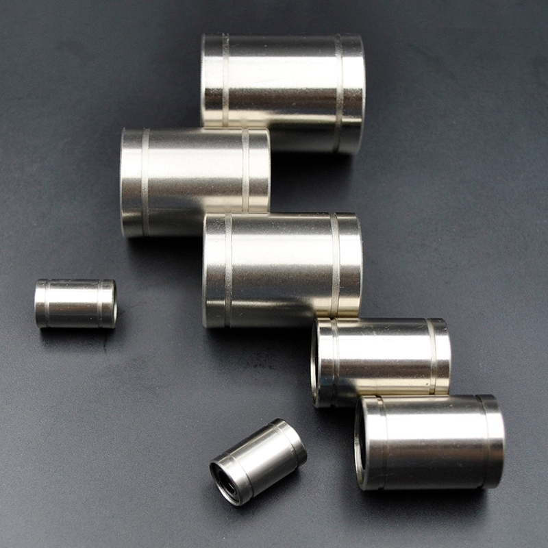 10pcs LM6UU LM8UU LM8LUU LM6LUU LM12UU LM4UU Linear Bushing 8mm CNC Linear Bearings สําหรับ Rods Rai