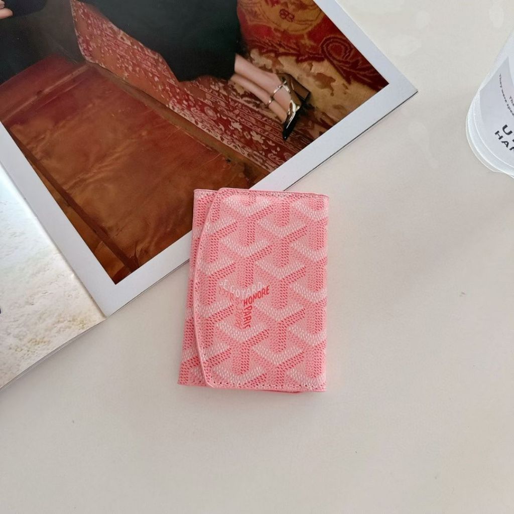 กระเป๋าสตางค์สไตล์คลาสสิก พับได้ มีช่องสำหรับเก็บบัตรและเหรียญ - รูปที่ 6