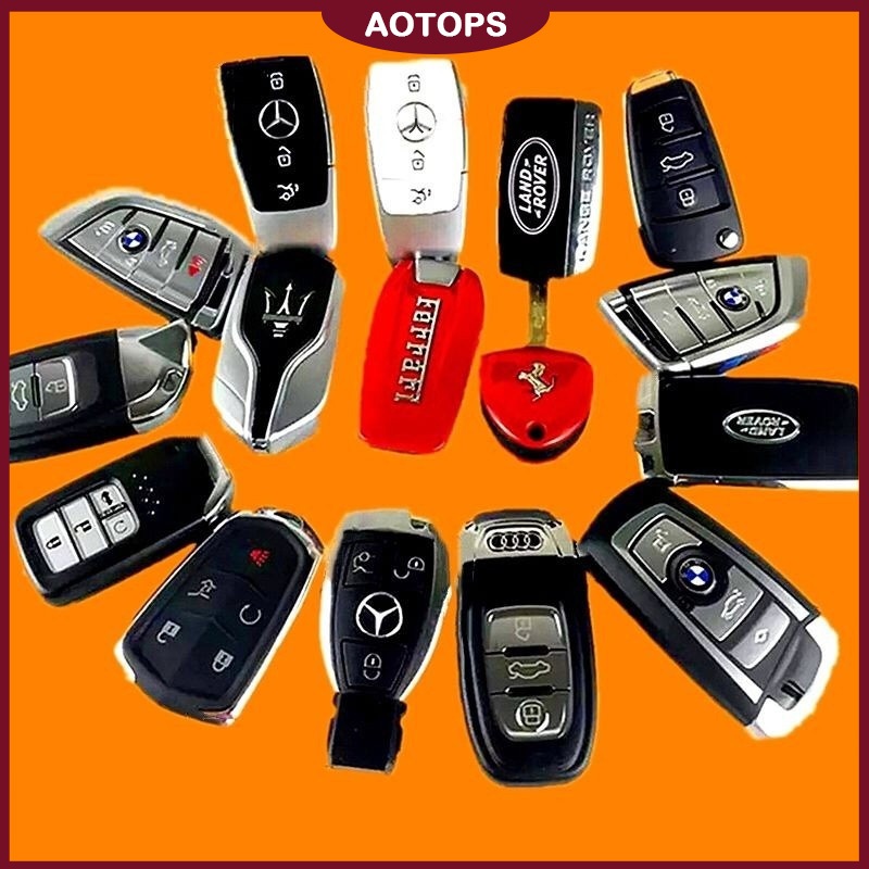 AOTOPS 【พร้อมส่ง】กุญแจรีโมทใหม่ Ferrari Lamborghini Maserati Bentley Volkswagen Audi Benz Porsche BMW-2