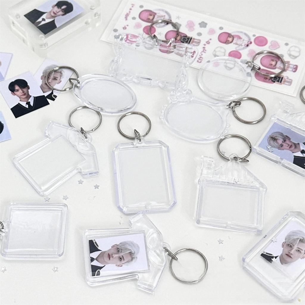St.kunkka พวงกุญแจ กรอบรูปอะคริลิค diy ลายน่ารักๆ ของขวัญของฝาก ปัจฉิม ใส่แท็กป้าย เกรดดี มีให้เลือกหลายแบบ