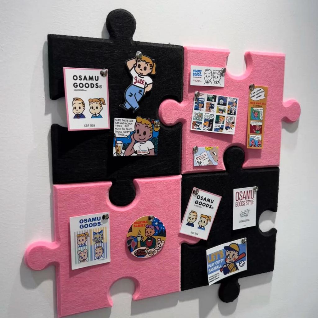 DIY ins Photo Wall Felt ข้อความสติ๊กเกอร์ติดผนัง Dopamine พื้นหลังตกแต่งผนังแบบมีกาวในตัว