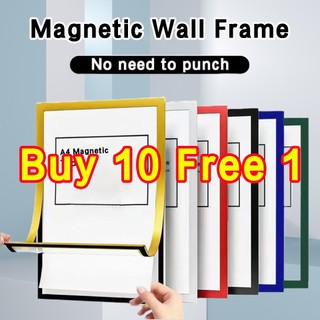 A4/A5/A6 Magnetic Frame Wall Picture Frame Certificate Framework Wall Sticker Magnetic Frame