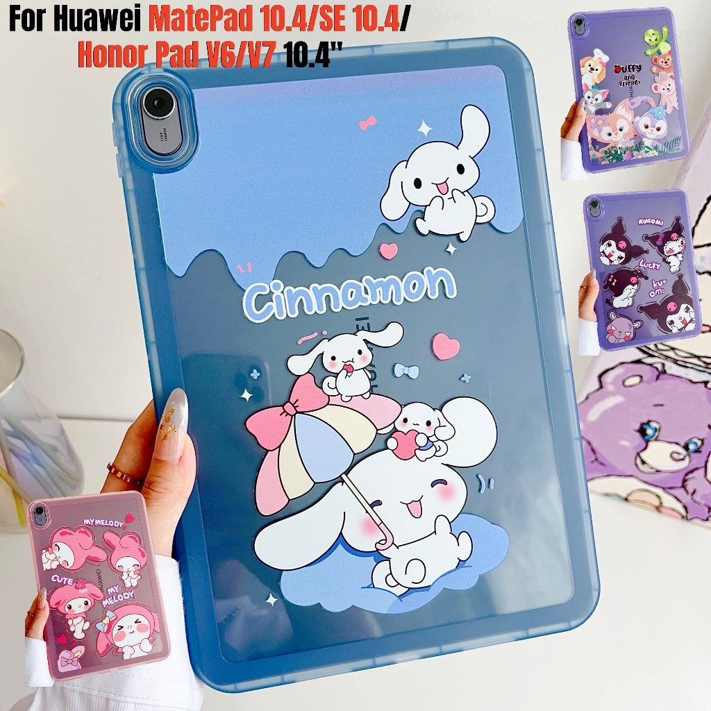 สําหรับHuawei MatePad 10.4 2020 2022 SE 10.4 Honorแท็บเล็ตV7 V6 น่ารักการ์ตูนกรณีAGS5-L09 KRJ2-W09 B