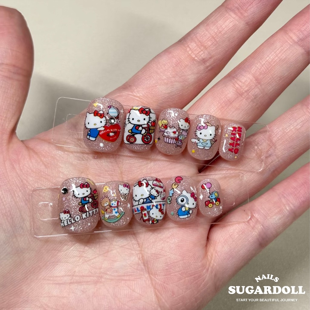 พร้อมส่งในBangkok  สไตล์กาวPVC ใส 6ชิ้น /1ชิ้น/แพ็คDopamine น่ารัก สติกเกอร์การ์ตูนตุ๊กตาผลไม้ดอกไม้ - รูปที่ 3