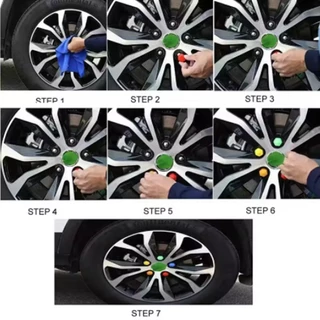 รถล้อ Nut Caps ป้องกันครอบคลุมหมวก Anti-Rust Auto Hub สกรูฝาครอบรถ Tyre Nut Bolt ตกแต่งภายนอก 17/19/21 มม.20 ชิ้น