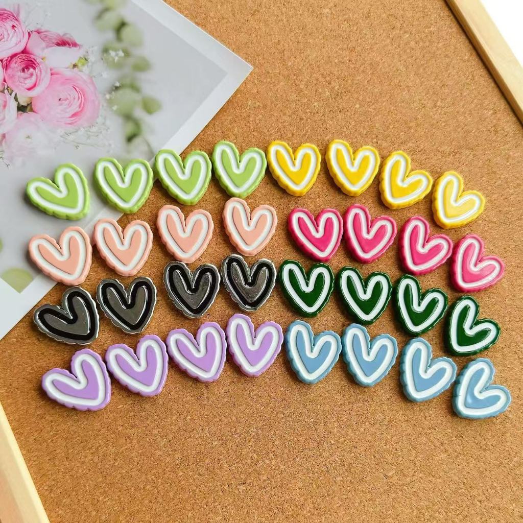 Macaron Love สติ๊กเกอร์แม่เหล็ก Ins Creative สติ๊กเกอร์ติดตู้เย็นไม่สม่ําเสมอ