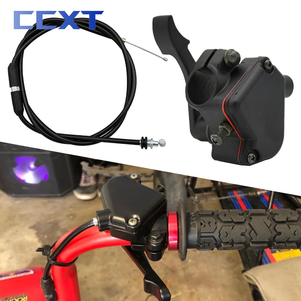 Thumb คันเร่งสาย Accelerator Handle สําหรับ 50cc-250cc 300cc ATV Quad Kart Dirt Bike 7/8 นิ้ว 22 มม.Handlebar Universal