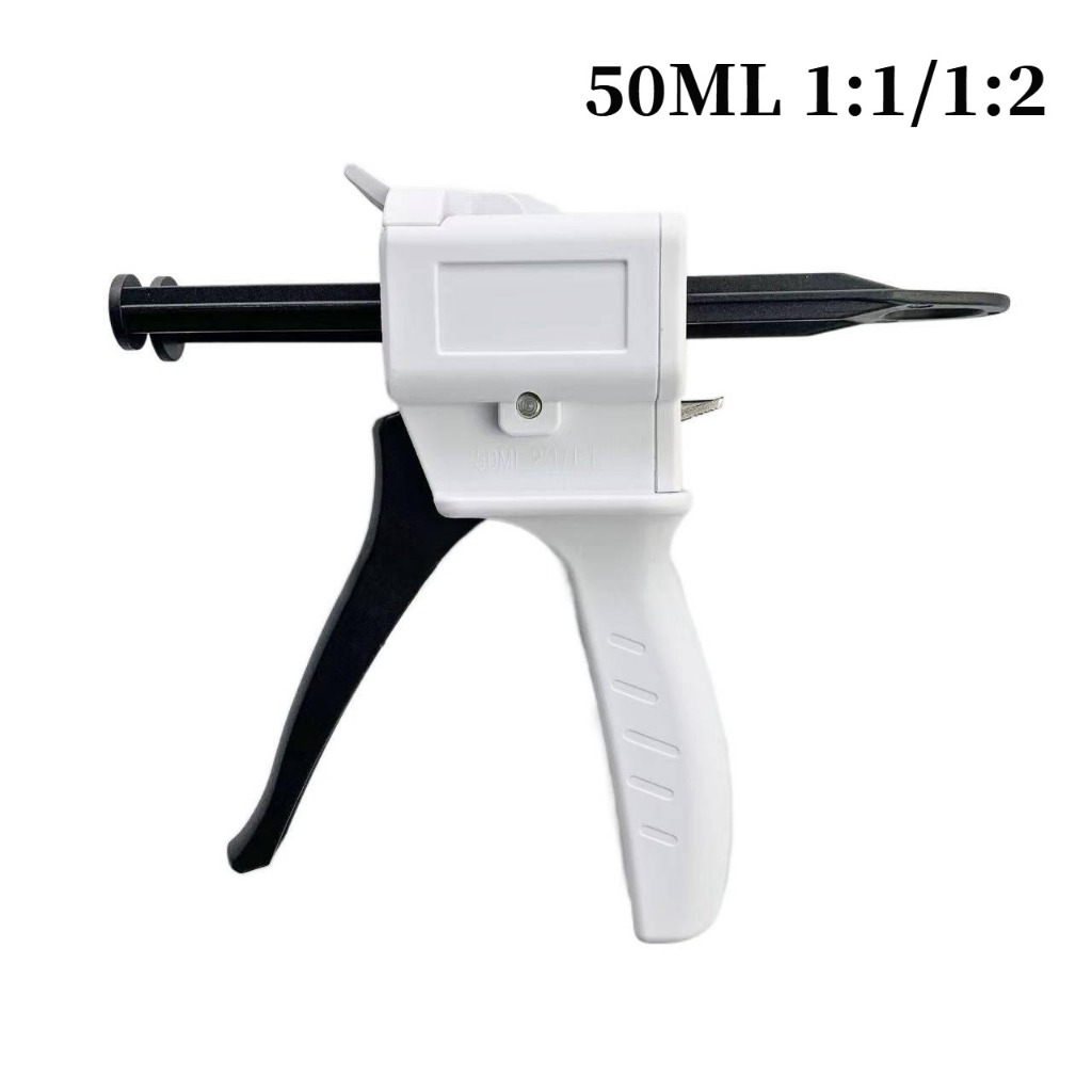 50ml สองส่วนประกอบ AB อีพ็อกซี่ Sealant กาว Gun1:1 2:1 Applicator กาว Adhensive บีบผสมคู่มือกาวปืน Dispenser