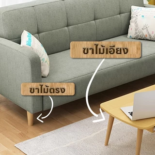 ขาโซฟาไม้ แบบเอียง สําหรับเฟอร์นิเจอร์ โต๊ะกาแฟ 4 ชิ้น ต่อล็อต ขาตรง ลายไม้ ไม้ มีเดือยน็อต อะไหล่โซฟา ขาเฟอร์นิเจอร์