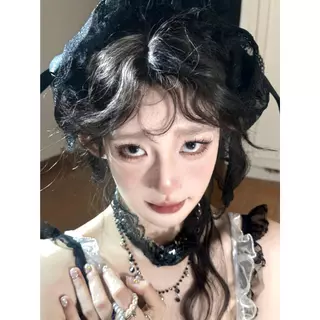 เกรด 0~-8.00KSSEYE คอนแทคเลนส์คอสเพลย์ฮาโลวีน White eye Makeup 14.5MM Kuro Mime Softlens คอนแทคเลนส์สี 1 ปีใช้