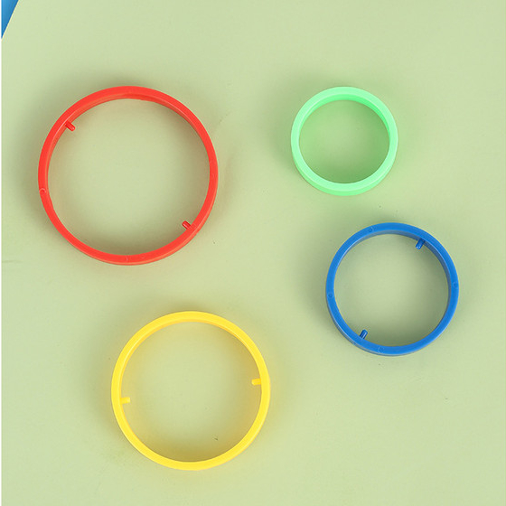 สากลปั่นด้านบนแครอทแหวนเฉื่อยหมุนนิ้วปั่นด้านบนของเล่นเด็กผู้ใหญ่ของเล่นบีบอัด - รูปที่ 3