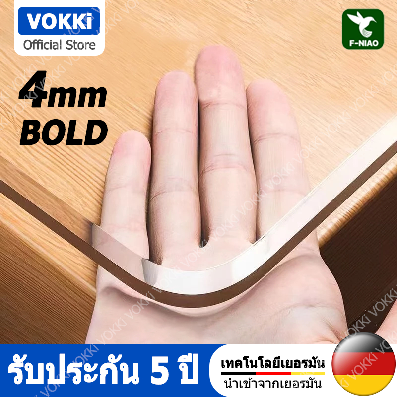 VOKKi ไม่เหลืองแม้ใช้งานนาน 10 ปี ผ้าปูโต๊ะ พลาสติกปูโต๊ะ PVC ปูโต๊ะ ป้องกันการลวก500℃ ผ้าคลุมโต๊ะ PVC ผ้าปูโต๊ะกันน้ํา