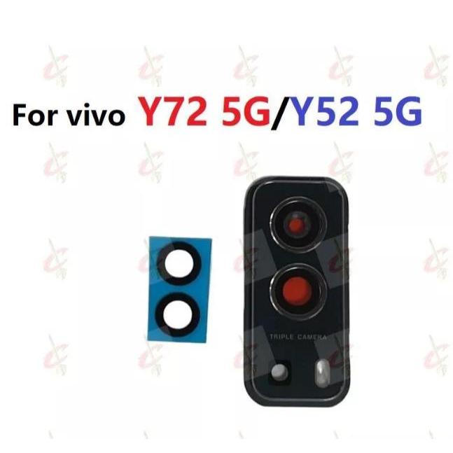 ฝาครอบกรอบเลนส์กล้องสําหรับ vivo Y52 Y72 5G V2053 V2041