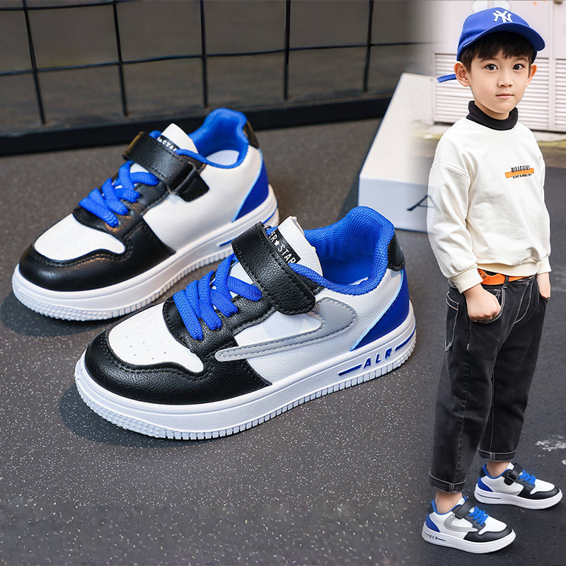 AOOAO รองเท้าผ้าใบส้นนุ่มสำหรับเด็กผู้ชายและเด็กผู้หญิง ใส่ลำลองได้อย่างสะดวกสบาย