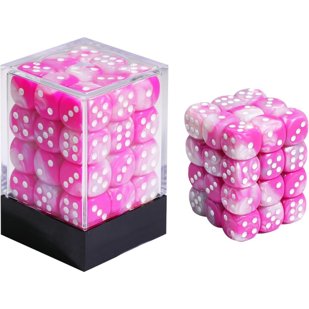 36 ชิ้น 12 มิลลิเมตร 6 ด้านชุดลูกเต๋าขนาดเล็กพร้อมกล่อง, D6 มาตรฐาน 6 ด้านลูกเต๋าเกม Polyhedral เข้า