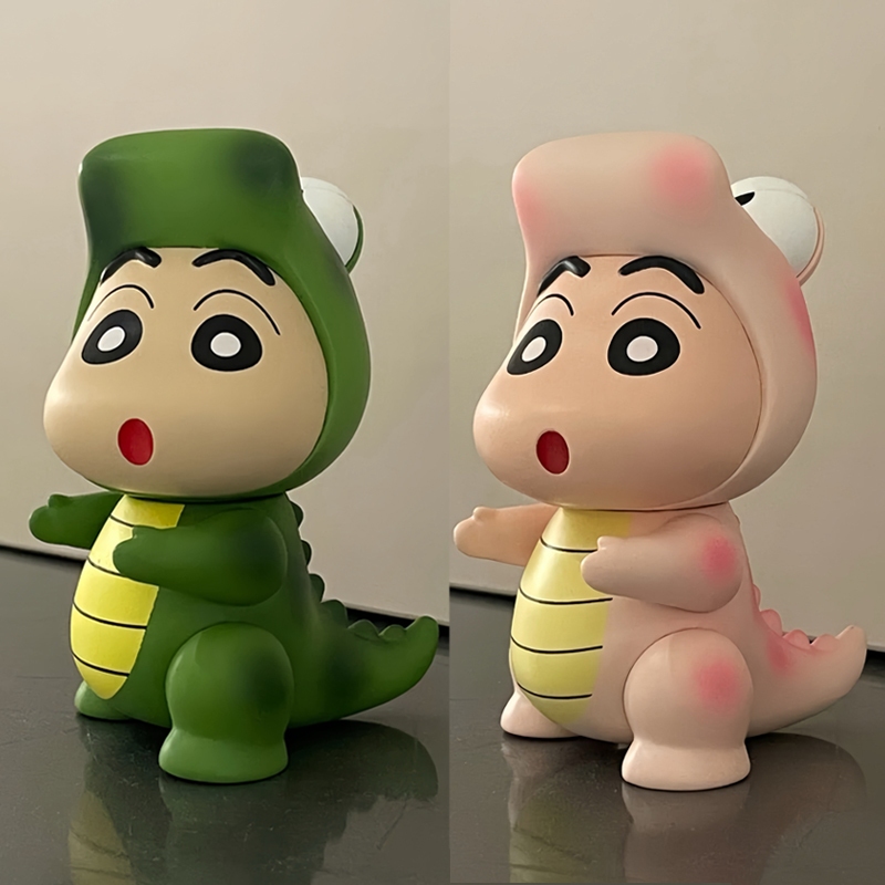 11ซม.เครยอนชินจังอะนิเมะรูปNohara Shinnosukeจระเข้รุ่นQเดสก์ท็อปตกแต่งPVC Action Figuresคอลเลกชันตุ๊กตาของเล่น