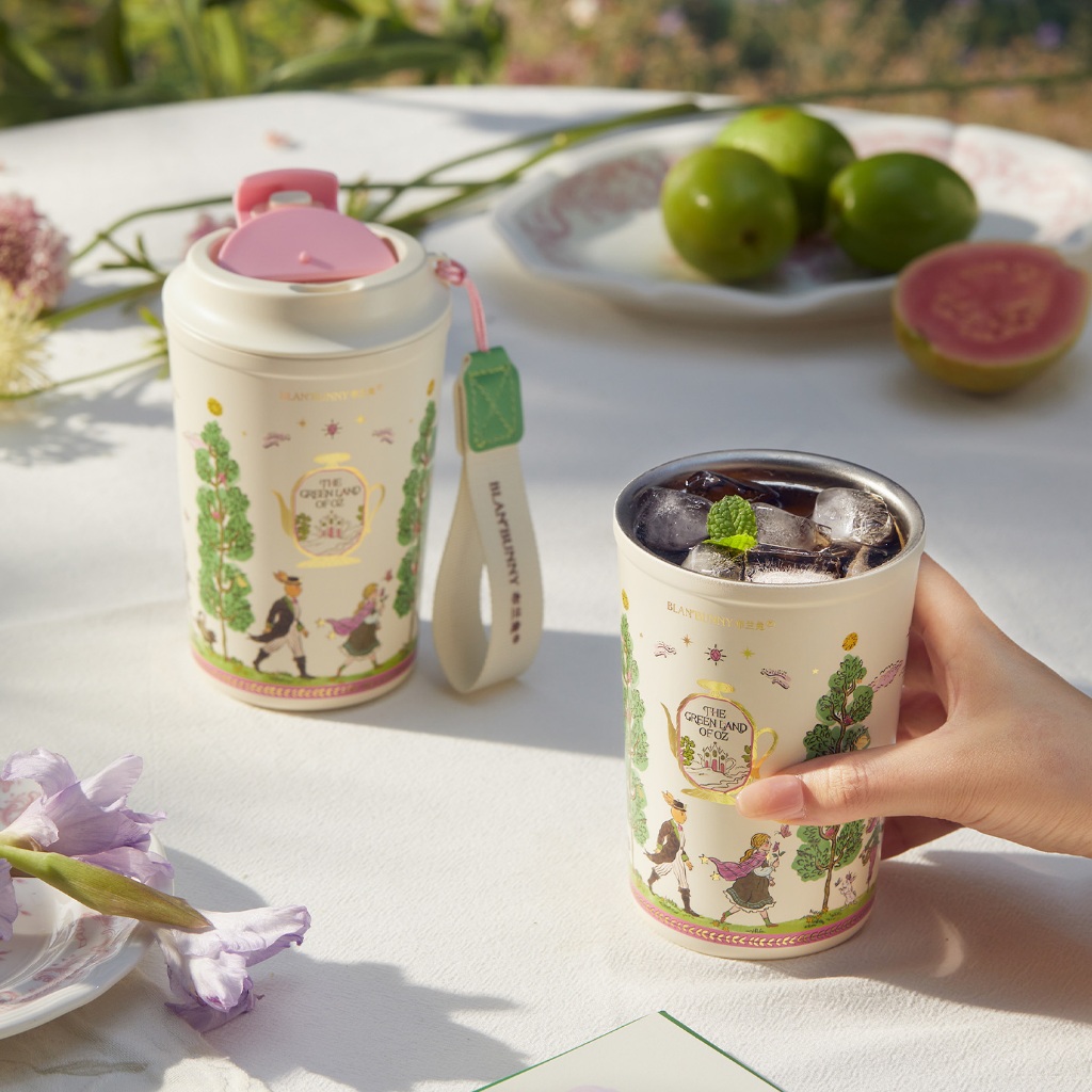 BlanBunny Wizard of Oz แก้วสแตนเลส 316L เก็บอุณหภูมิได้นาน 450ml ของขวัญ เดินทาง ทำงาน