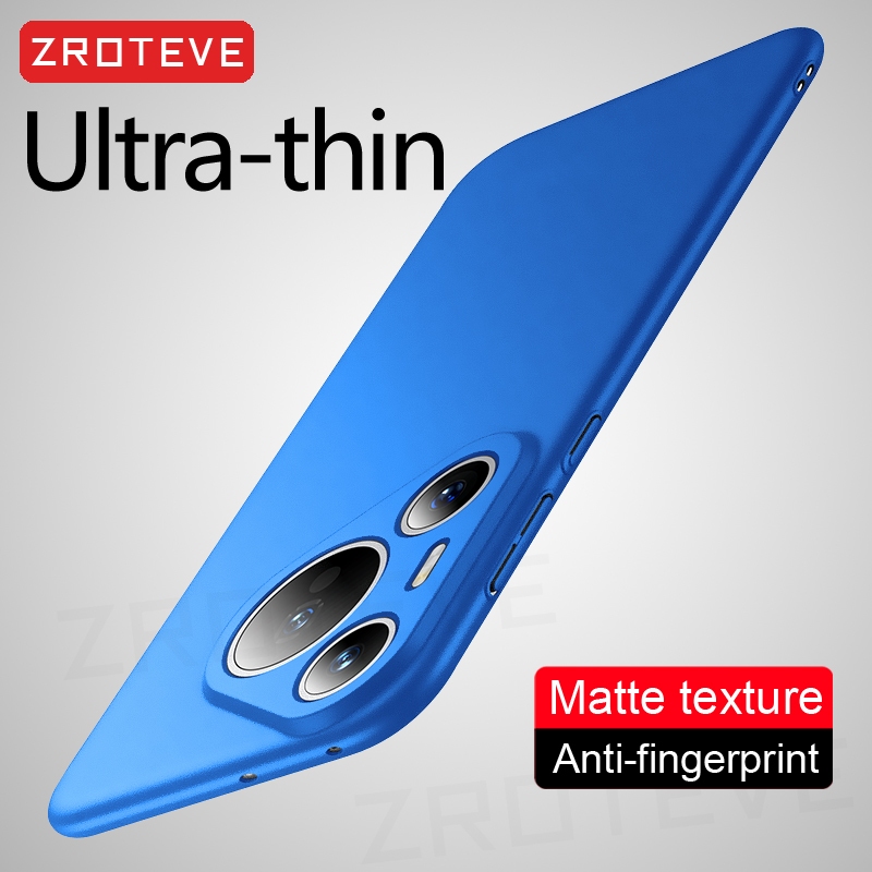 สําหรับ Pura80 Pro กรณี ZROTEVE หรูหรา Ultra Slim Frosted Hard PC สําหรับ Huawei Pura 70 80 Ultra P7