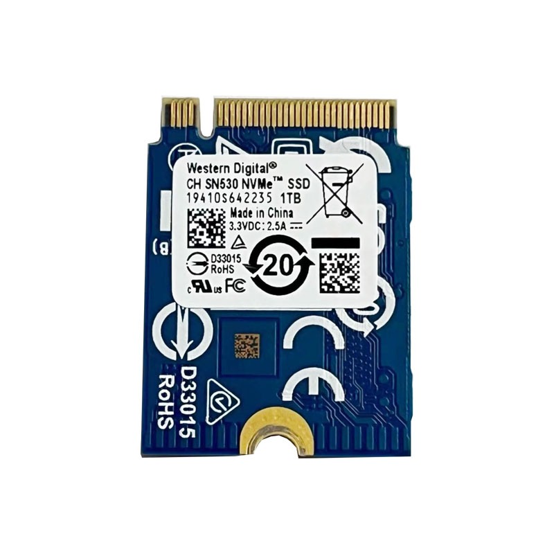 WD CH SN530 1TB 2230 PCIE GEN3X4 NVME ไดรฟ์โซลิดสเตต