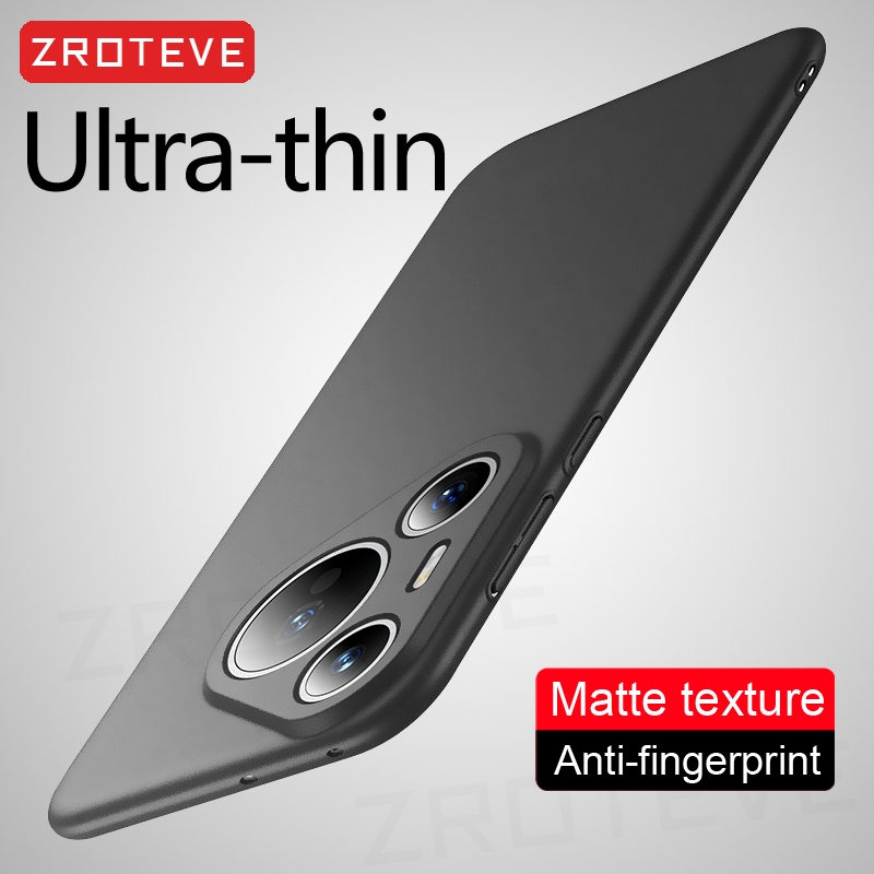 สําหรับ Pura70 กรณี ZROTEVE หรูหรา Ultra Slim Frosted Hard PC สําหรับ Huawei Pura 70 80 Ultra P70 P8