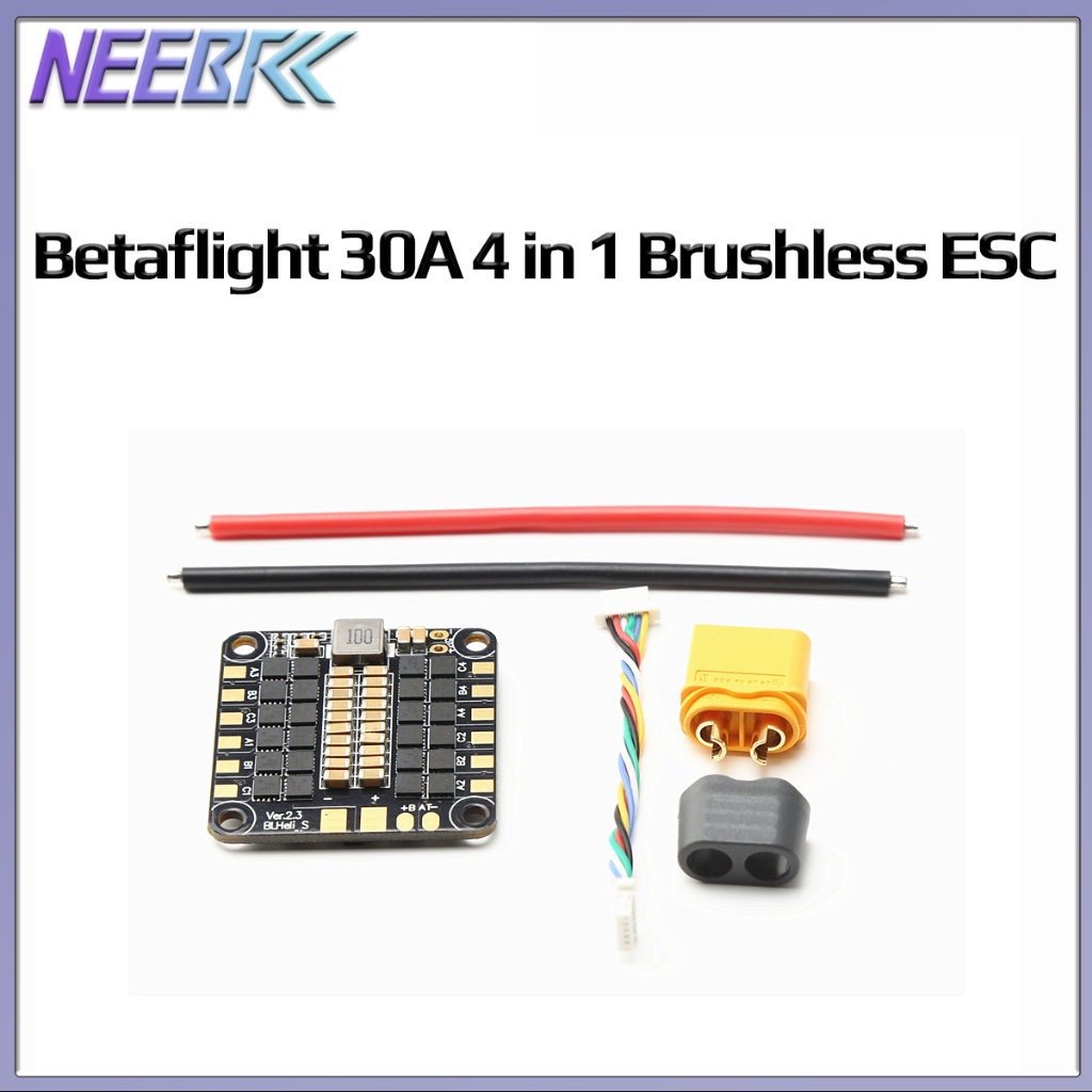 NEEBRC F4V3S F4 V3 V3S PLUS FC Flight Controller Board บารอมิเตอร์ OSD BLS 4 in 1 30A 45A 60A ESC MA