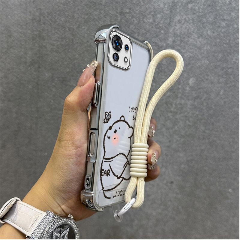 สําหรับXiaomi mi 11 Lite Xiaomi 11 Lite 5g ne Xiaomi 11t Proเคสโทรศัพท์Softcaseซิลิโคนกันกระแทกใหม่ออกแบบความงามSJSTHDXX01