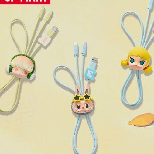 Small Handle Small Hand Series 2 in 1 Data Cable Mystery Box ของขวัญอุปกรณ์ต่อพ่วงอินเทรนด์