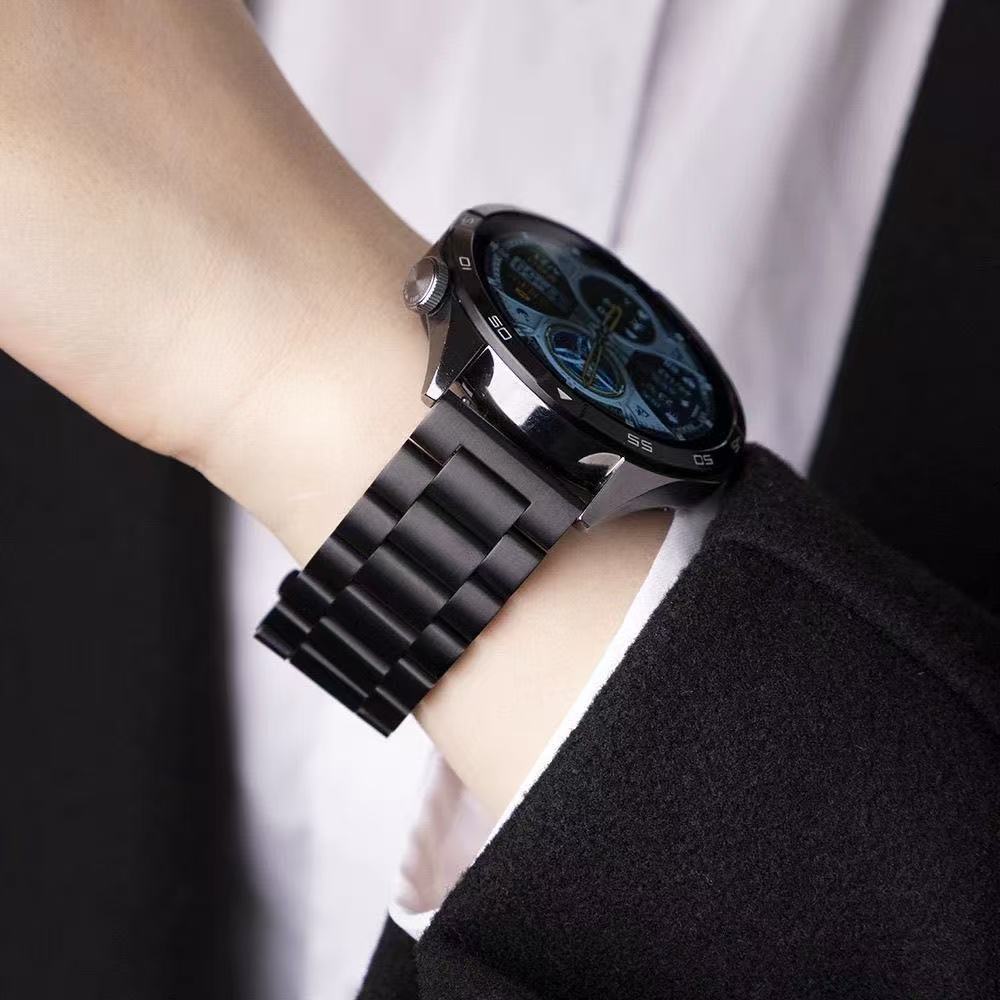 สําหรับนาฬิกา OPPO X | X2 | มินิมินิ | 4Pro สายคล้องสายโลหะสร้อยข้อมือสแตนเลสเปลี่ยนสายรัดข้อมือกีฬาสําหรับ OPPO Watch - รูปที่ 4