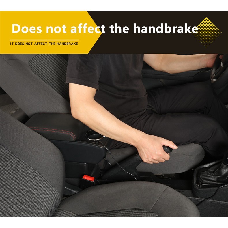 ตกแต่งบ้าน Toyota avanza กล่องเก็บของที่เท้าแขนคอนโซลกลาง ปรับระดับได้ พร้อมที่วางแขน พอร์ต USB พรีเมี่ยม สําหรับ Toyota Avanza ส่งด่วน สั่งเลย