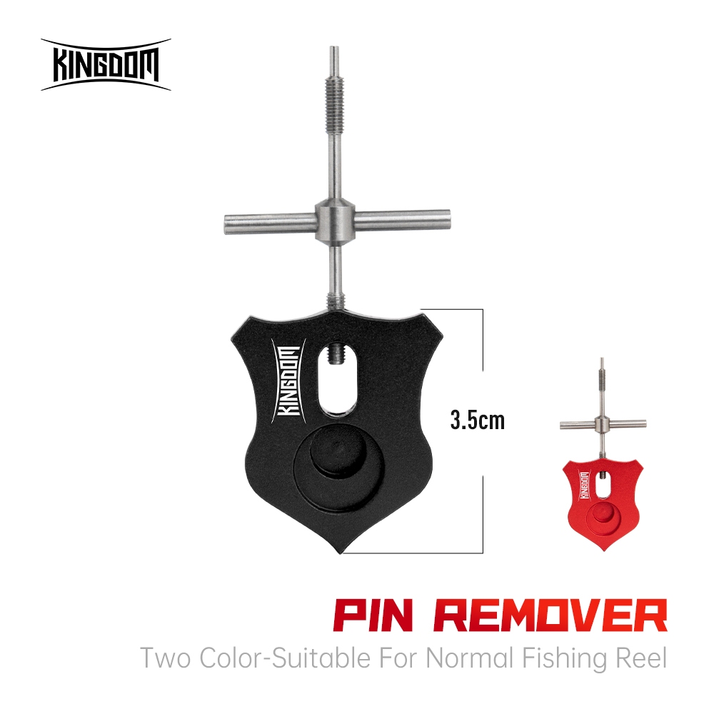 Kingdom รอกตกปลาซ่อมเครื่องมือ Spool Tackle Pin Remover เหมาะสําหรับรอกตกปลาธรรมดา
