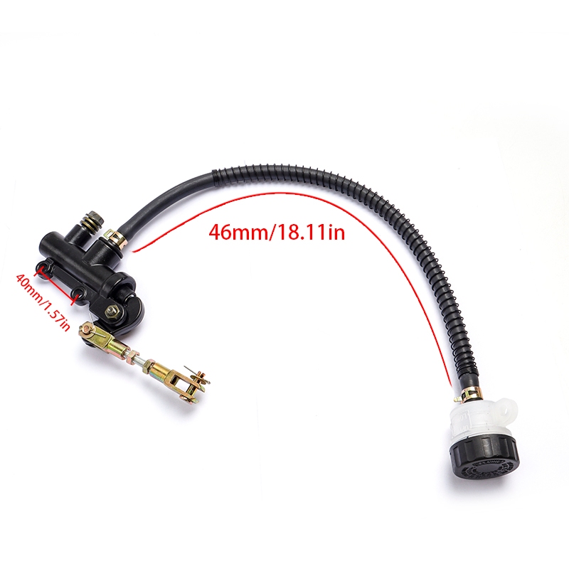 รถจักรยานยนต์ด้านหลังเบรค Master กระบอกเบรคปั๊มไฮดรอลิกสําหรับ Aprilia Buell Ducati Honda Kawasaki Moto Guzzi Suzuki Triumph Yamaha Ninja ZX6 ZX7 ZX6R ZX6RR ZX7R