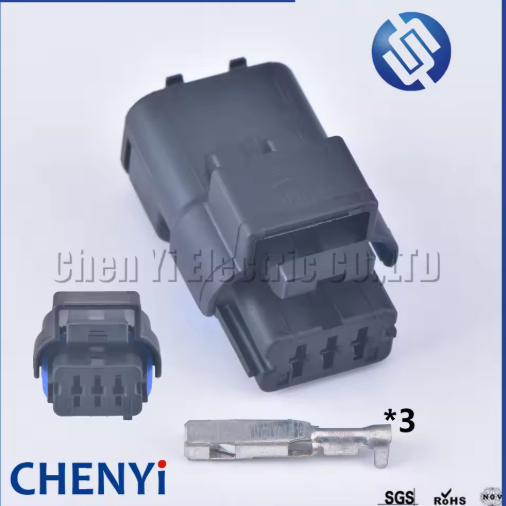 3 Pin ชายหรือหญิง Auto กันน้ํา connector ไฟหน้าเกียร์ปลั๊ก 211PL032S0049 211PC032S0049 สําหรับ FCI P