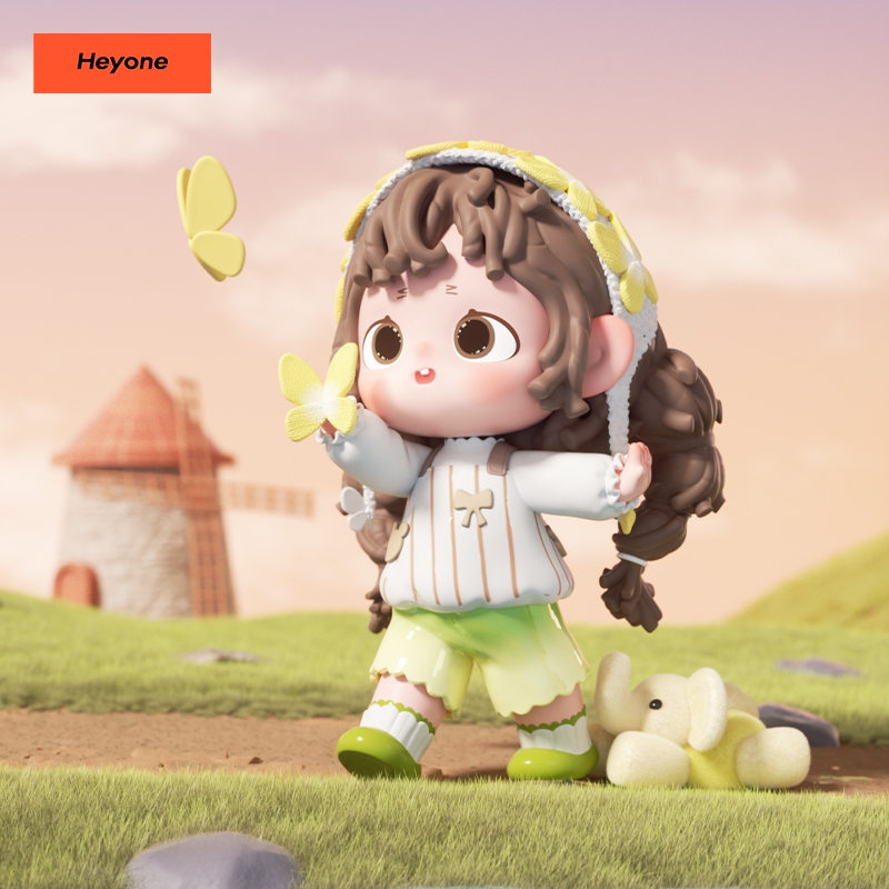 Heyone FurFur The Happy Collection Series แอ็กชันฟิกเกอร์ กล่องสุ่ม ฟิกเกอร์น่ารัก ของขวัญ