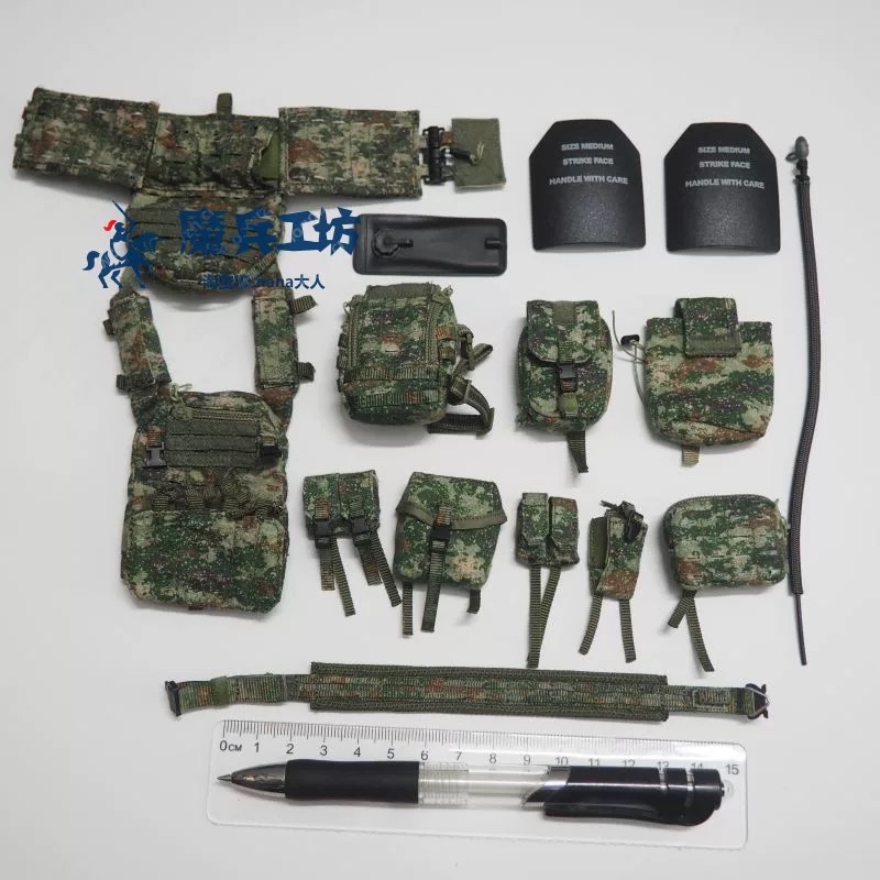 1/6 SoldierStory SS133PLA Airborne Commando เสื้อกั๊กยุทธวิธี