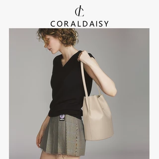 CORALDAISY bag ทรงใหม่ กระเป๋าสะพายข้างผู้หญิง กระเป๋าทรงถังใหญ่ กระเป๋าผู้หญิง