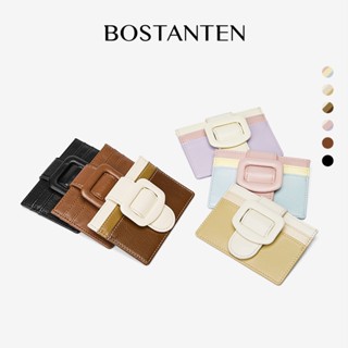 BOSTANTEN Icecream wallet กระเป๋าใส่บัตรหนัง PU ผู้หญิง ใส่บ…