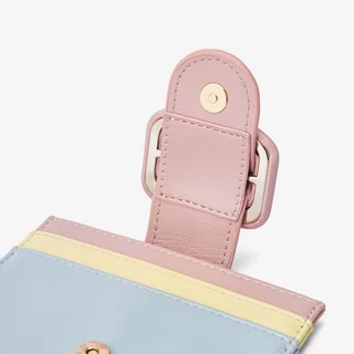 BOSTANTEN Icecream wallet กระเป๋าใส่บัตรหนัง PU ผู้หญิง ใส่บัตรหลายช่อง ใบเล็ก พกพาง่าย ใช้ได้ทุกวัน