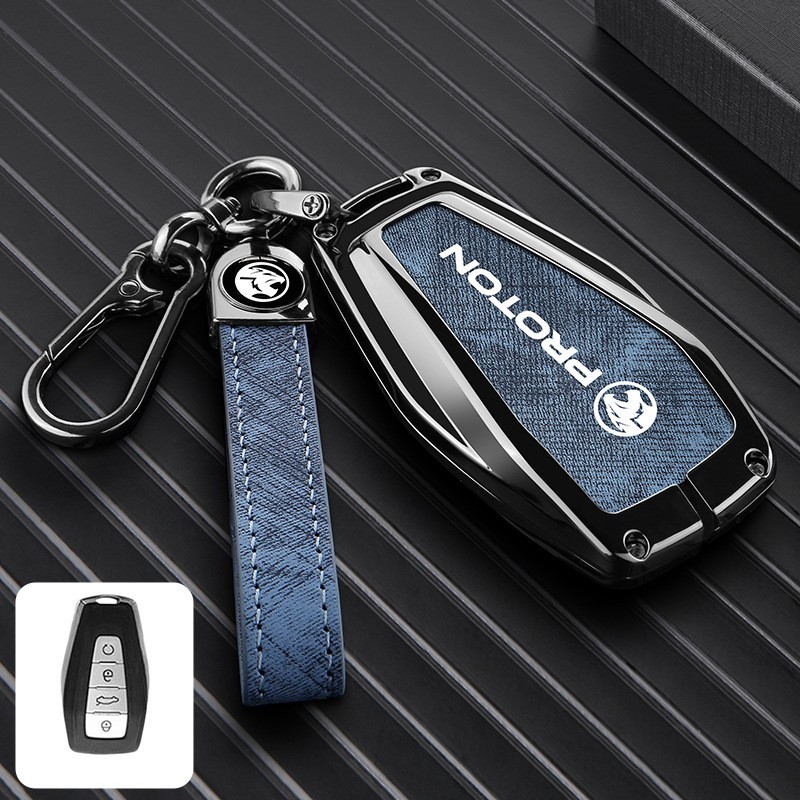 Proton เคสกุญแจรถสําหรับ proton X70 X50 X90 S90 S70 รถพวงกุญแจ Proton ฝาครอบกุญแจ