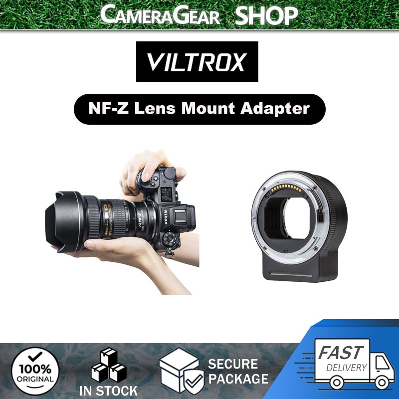 VILTROX NF-Z อะแดปเตอร์เลนส์ FTZ Auto Focus สําหรับเลนส์ Nikon F ถึง Z Mount กล้อง Z50 Z5 Z30 Z6 Z6I