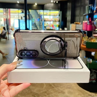 ใหม่เติมกระจกผู้ถือที่กําหนดเองชื่อเคสโทรศัพท์สําหรับ Samsung Galaxy A57 A56 5G A55 A37 A36 A26 5G ปลอก