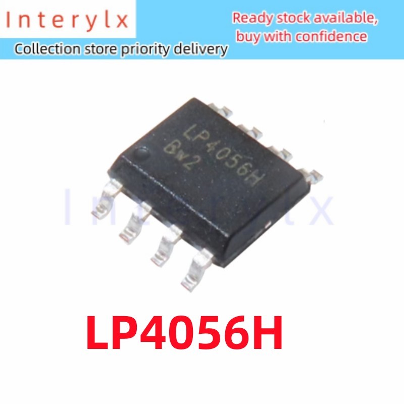 10 ชิ้น/ล็อต LP4056H LP4056 4.2V 1A แบตเตอรี่ลิเธียมชาร์จชิปใช้งานร่วมกับ TP4056 LN4056 Patch ESOP8