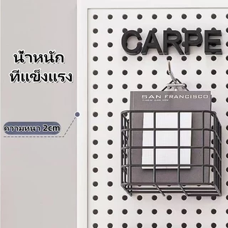 Pegboard DIY.(120x50ซม) แผงแขวนเครื่องมือ✨แถมตะขอ20ชิ้น แผ่นเหล็กหนา การขึ้นรูปแบบครบวงจร สินค้าพร้อมส่งในไทย