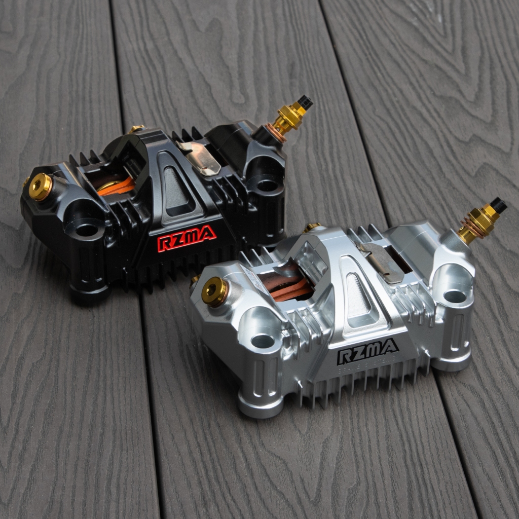 RZMA M305 Radial Motorcycle Brake Caliper 100mm พร้อมลูกสูบไทเทเนียม - อัพเกรดประสิทธิภาพสูง