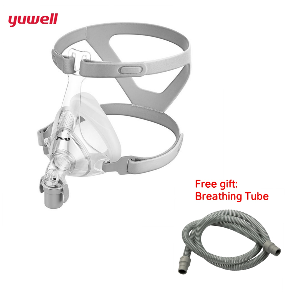 Yuwell Nasal CPAP Mask ผ้าปิดปากและจมูก สําหรับเครื่อง cpap พร้อมสายลมหายใจ