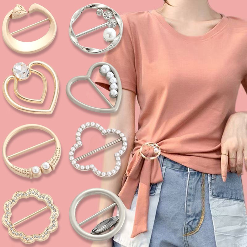 ปุ่มมุมเสื้อ หัวเข็มขัดแบบคงที่ และหัวเข็มขัดสำหรับผ้าพันคอ สินค้าระดับพรีเมียม