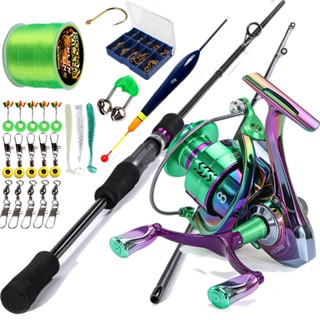 Sougayilang 1.8 ม. 2.1 ม. คันเบ็ดคาร์บอน สายรอกตกปลา ล่อครบช…